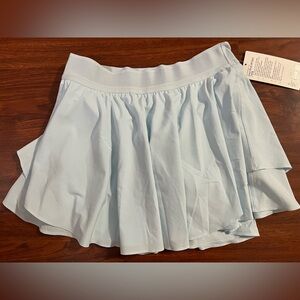 Lululemon Court Rival Skirt 10 Long in Powder Blue